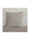 Nima Μαξιλάρι Καναπέ Secret από 100% Βαμβάκι Beige 45x45εκ.