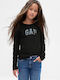 GAP Kids Blouse Long Sleeve Black