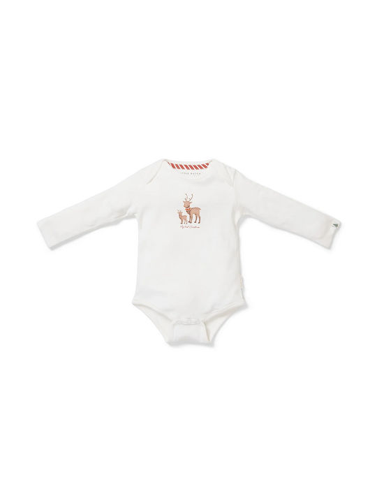 Little Dutch Set Body pentru Bebeluși cu Pantaloni Alb