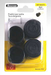 Herran 87000FDS94BK Round Felts 25mm 4pcs