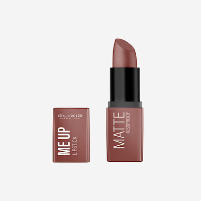 Elixir Kissproof Lipstick Long Lasting Matte Brown 3gr