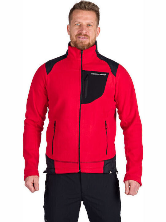 Men's Cardigan Red