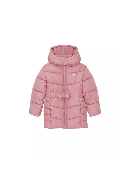 Tom Tailor Quilted Coat Pink