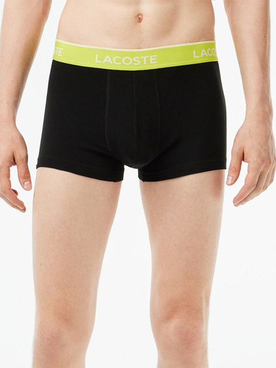 Lacoste Boxeri bărbați Black 3Pachet 5