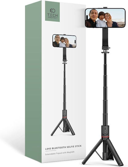 Tech-Protect Selfie Stick with Bluetooth L04S Black