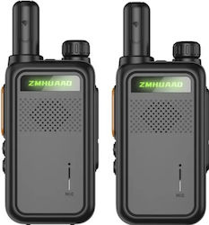 K22 Mini Walkie Talkie Black 2pcs