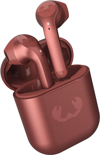 Fresh 'n Rebel Twins 3 In-ear Bluetooth Handsfree Căști cu Rezistență la Transpirație și Carcasă de Încărcare Safari roșu