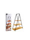 Excellent Houseware Ξύλινη Εταζέρα 3 Ορόφων Καφέ Π38xΜ15xΥ53cm