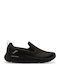 Women's Slip-On From Synthetic Leather Black