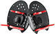 Aquaspeed Swimming Hand Paddles Black