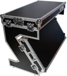 Walkasse Flight Case Tablez DJ Booth Gray