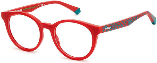Polaroid Copii Plastic Rame Ochelari Roșu PLD D831 C9A