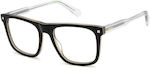 Polaroid Eyeglass Frame Black PLDD506 OWM