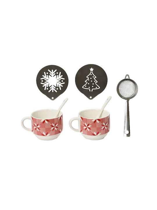 Kaemingk Christmas Cup Porcelain L30.5xW20xD8cm.