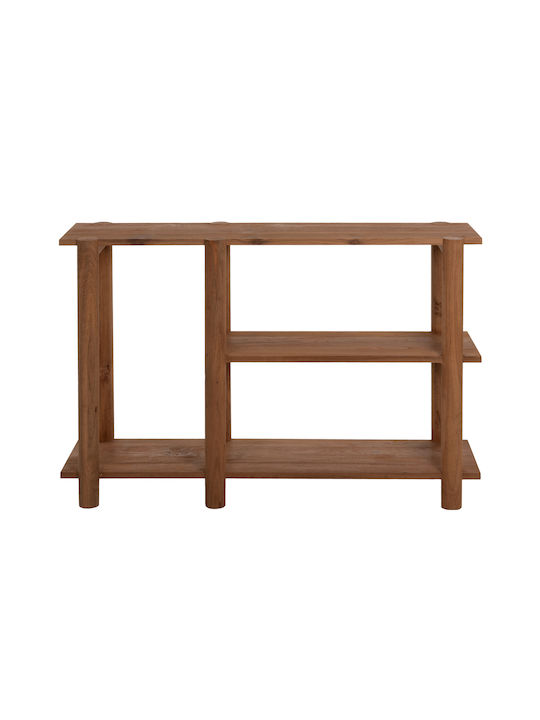 Kutai Κονσόλα από Μασίφ Ξύλο Φυσικό Rustic Μ120xΠ30xΥ80εκ.