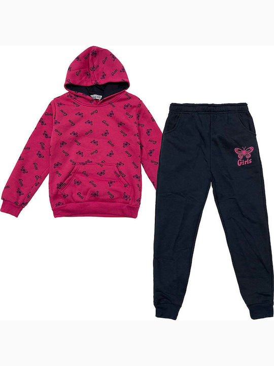 Set Trening pentru Copii Fuchsia 2 Bucăți