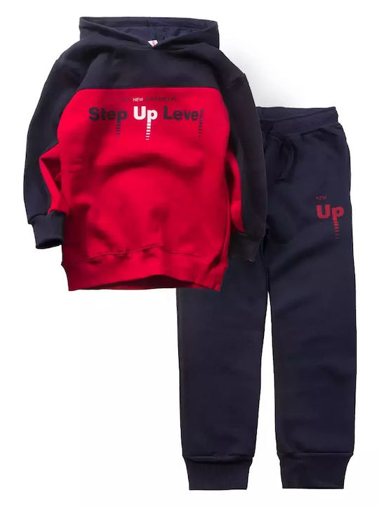 Reflex Kids Sweatpants Set Red 2pcs