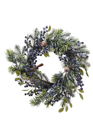 Kaemingk Weihnachtsdekoration Kranz mit Durchmesser 40cm.