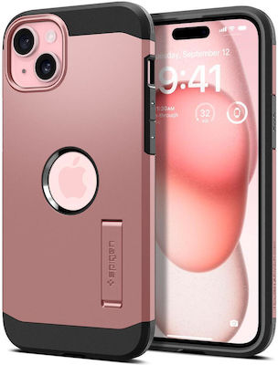 Spigen Tough Armor MagFit Umschlag Rückseite Kunststoff Rose Gold (iPhone 15)