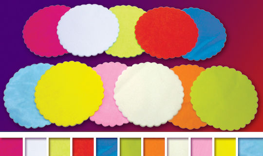 Paperpack Net Fabric for Wedding Favors Made of Organza Ecru 100pcs