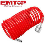 Emtop Spiral Air Hose 10m EAHE1001