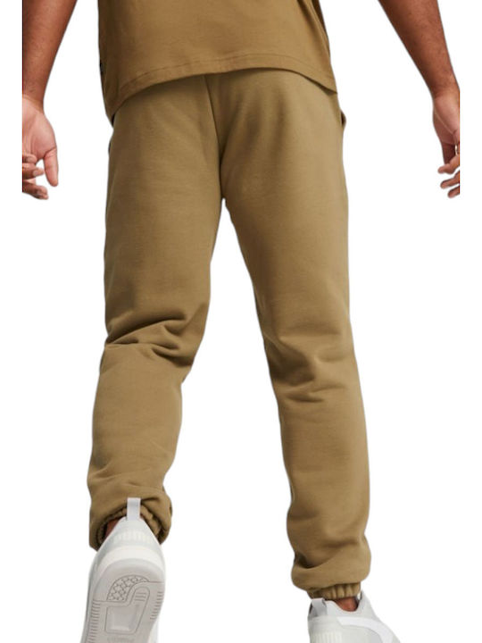 PUMA Ess Elevated Jogger Men's Sweatpants Brown