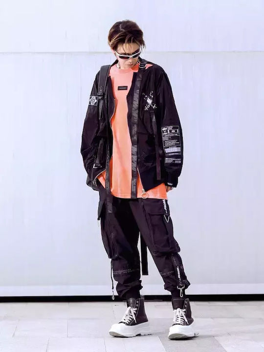 Mod Wave Movement Jogger Pants Black