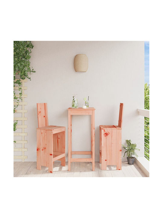 Hölzernes Gartenhocker Für Außenbereich Braun 2...