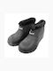 Ustyle Work Wellies Ankle with Fur Black