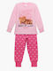 Pretty Baby Kids Pyjamas Winter Cotton Pink