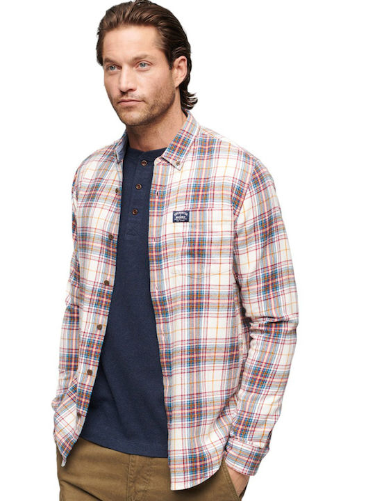 Superdry D2 Ovin Langärmelig Baumwolle Overshir...