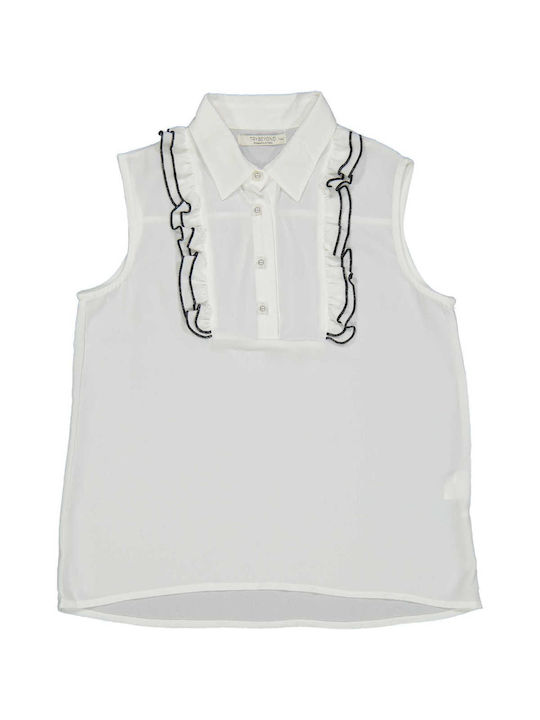 Birba Trybeyond Kids Sleeveless Shirt White