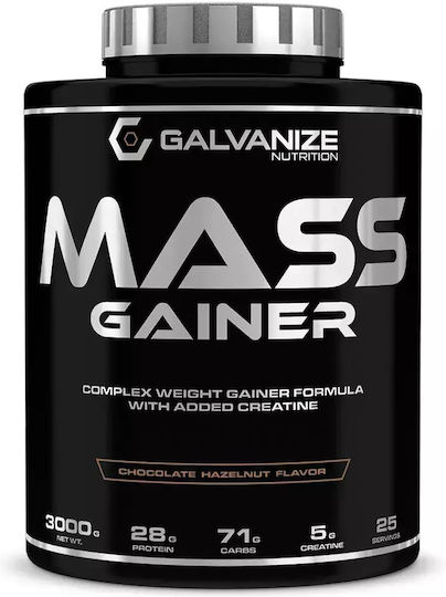 Galvanize Nutrition Mass Gainer με Γεύση Chocolate Hazelnut 3kg