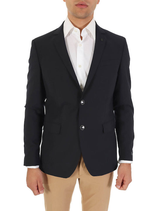 Men's Winter Suit Jacket Blue