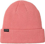 Burton Beanie Unisex Σκούφος Πλεκτός σε Ροζ χρώμα