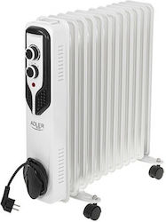 Adler Konvektorheizung Boden 2500W 48.5x55cm Weiß