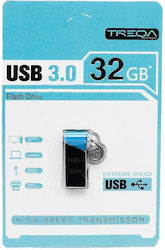 Treqa 32GB USB 3.0 Stick Black