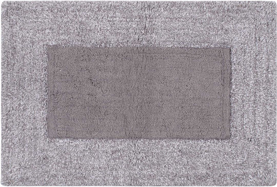 Silk Fashion Αντιολισθητικό Χαλί Ορθογώνιο Grey 60x90cm