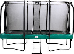 Salta First Class Trampolin Für Draußen Mit Durchmesser 244cm Und Netz Und Leiter
