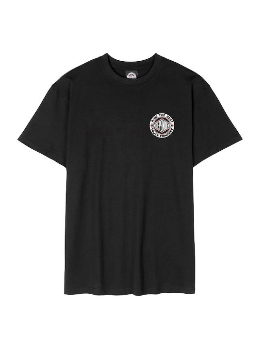 Independent Ανδρικό T-shirt Κοντομάνικο Μαύρο