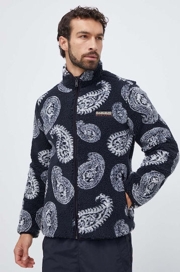【Napapijri】バックグラフィックロゴ パーカー BLACK/ 送料無料 Napapijri B-Box 1 Hoodie Black - Terraces Menswear