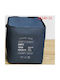 Laundry Basket Fabric with Cap 40x34x45cm Blue
