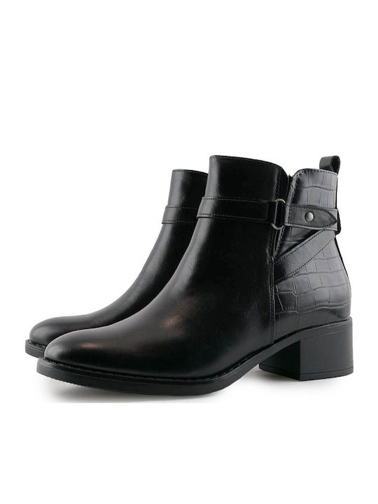 Stiefeletten Damen Schwarz