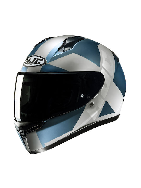 HJC C10 Tez Mc2sf Motorcycle Helmet Full Face E...