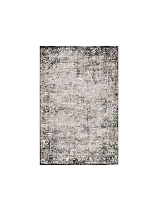 Polcarpet Quadro 360 Χαλί Ορθογώνιο Καλοκαιρινό Grey