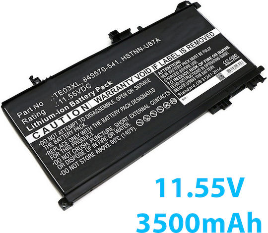 Green Cell Συμβατή Μπαταρία για HP Pavilion με 3500mAh