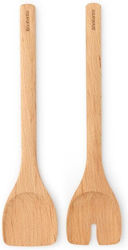 Brabantia Wooden Serving Utensil Set Green 2pcs