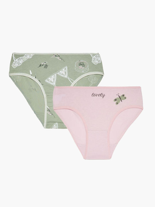 Pretty Baby Set pentru copii cu chiloței Kaki -...