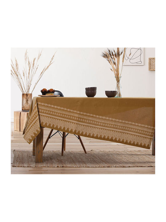 Nef-Nef Homeware Τραπεζομάντηλο Kleran Honey 140x240εκ.