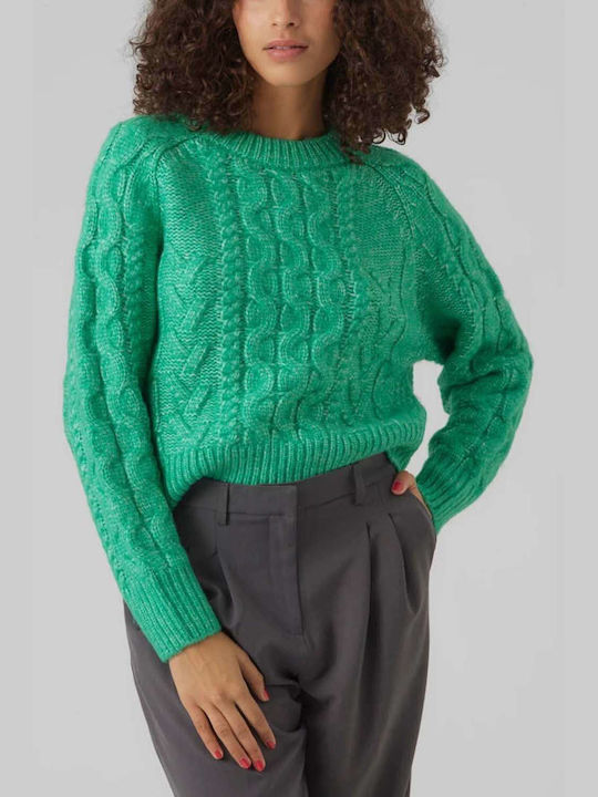 Vero Moda Women's Long Sleeve Sweater Mint